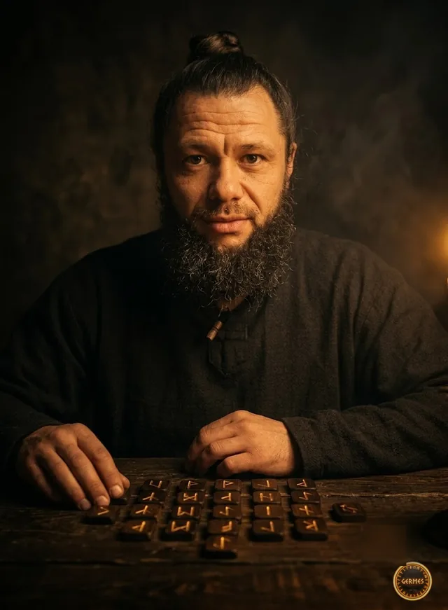 Маг Гермес - расклад на рунах Старшего Футарка